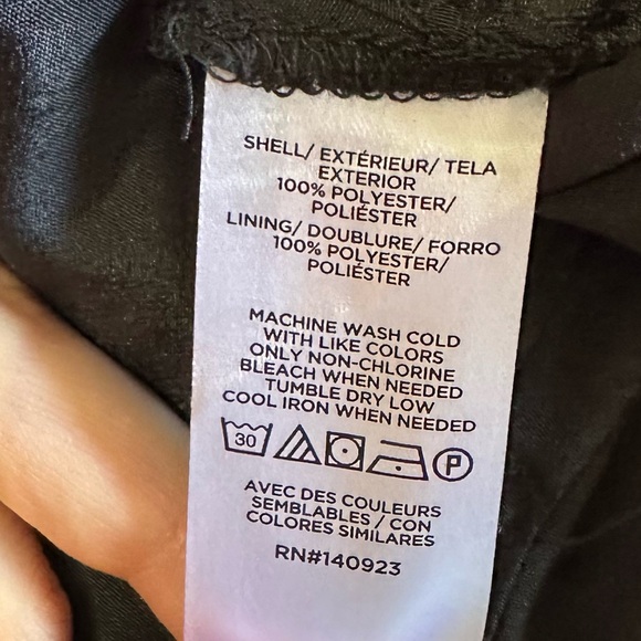 NWT Loft Black White Polka Dot Flounce Maxi Dress Sz 6 Flutter Sleeve - Picture 8 of 12